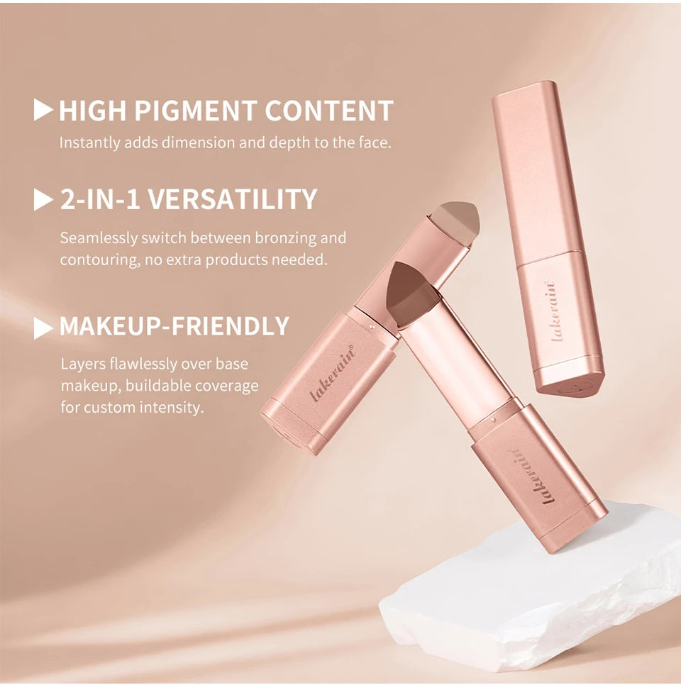 2-in-1 Cream Bronzer and Contour Stick