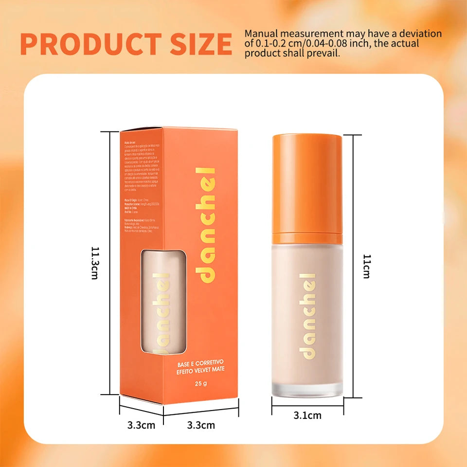 2-in-1 Velvet Matte Liquid Foundation and Concealer