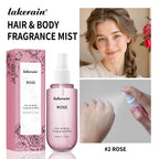 Vanilla and Rose Hair & Body Fragrance Mist