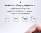 Professional Electric Manicure and Pedicure Nail Drill Set