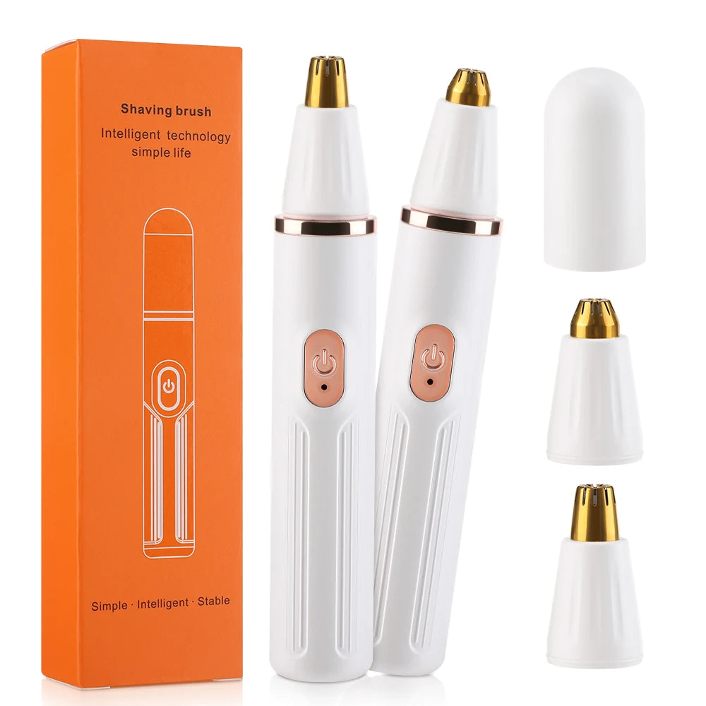 2-in-1 Electric Eyebrow and Nose Hair Trimmer - 16