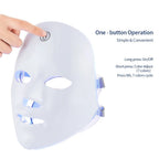 7-Color LED Light Therapy Facial Mask for Skin Rejuvenation