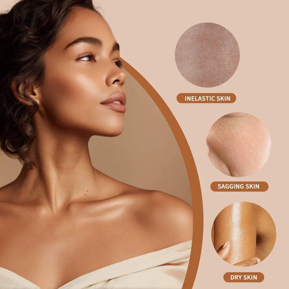 Radiant Cocoa Body Oil Gel for Deep Hydration and Glowing Skin