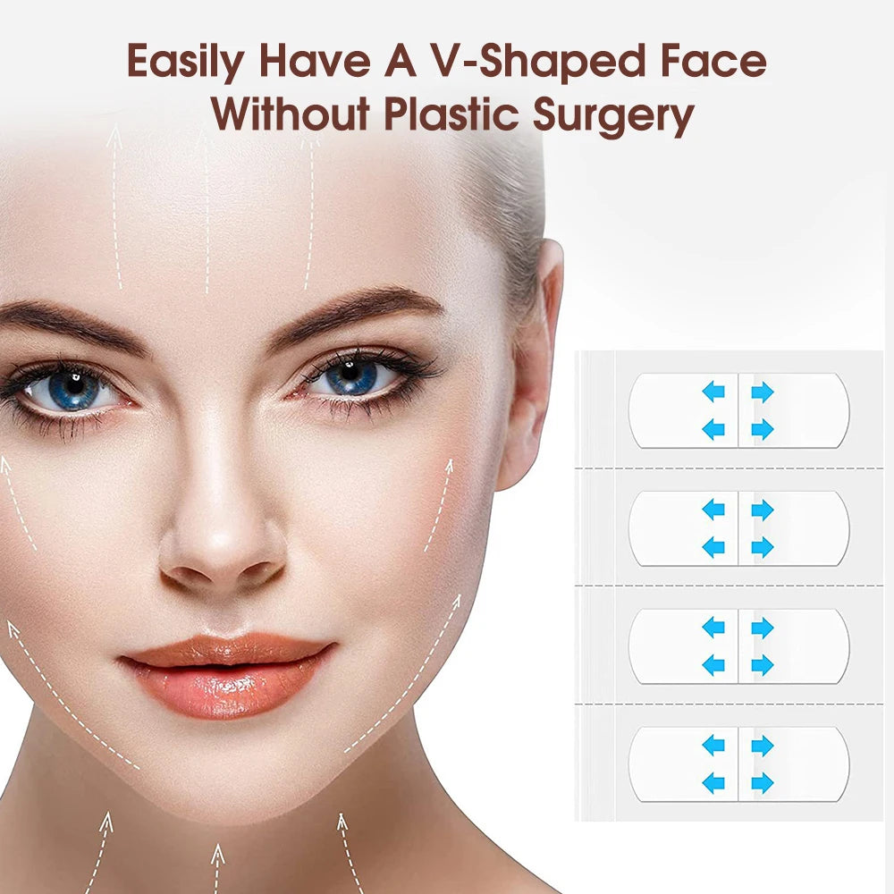 Invisible Face Lifting Patches for Instant V-Shape Firming