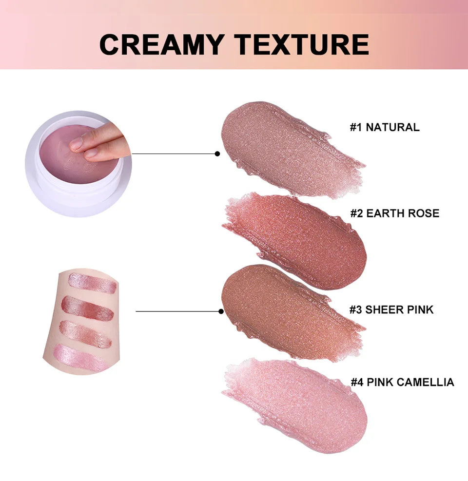Multi-Purpose Cream Blush and Tint for Cheeks and Lips