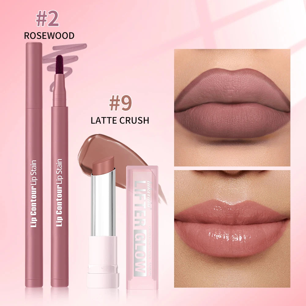 Hydrating Lip Liner and Glow Balm Makeup Kit