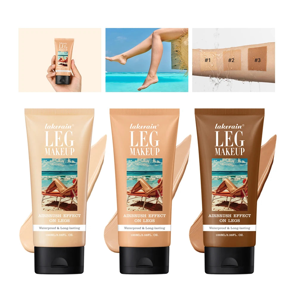 Waterproof Leg Makeup Foundation for Flawless Even Skin Tone