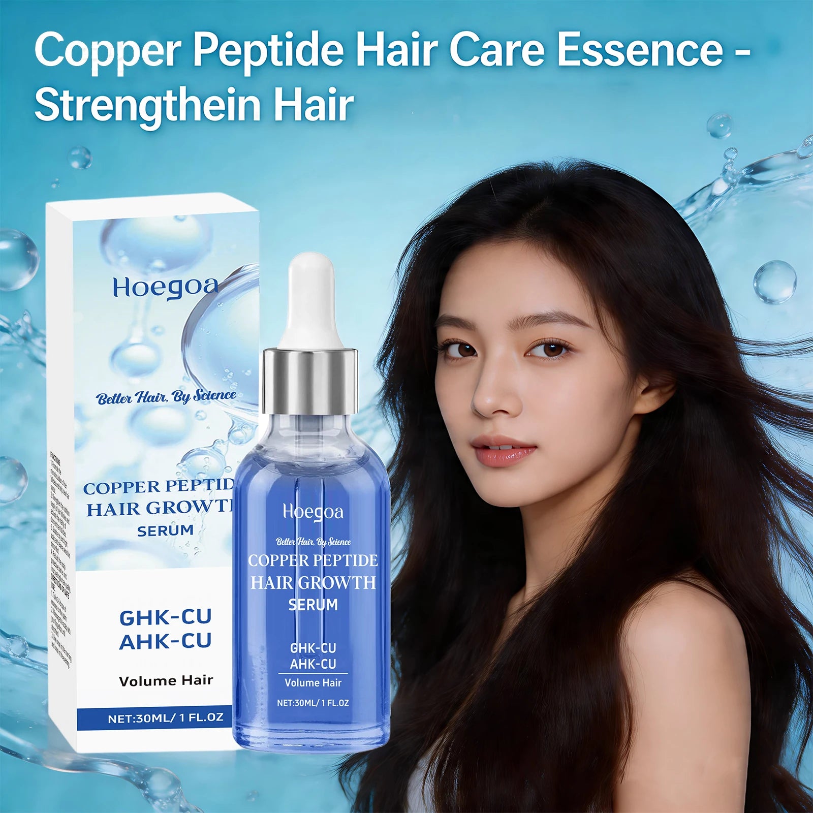 Copper Peptide Hair Growth Serum for Damaged Hair - 6
