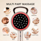 Electric Microcurrent Meridian Body Massager with Heat and Vibration