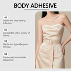 Sweatproof Body Adhesive for Clothing and Fabric