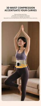 Abdominal Muscle Toner and Waist Pulse Massager Belt