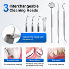 Visual Ultrasonic Tooth Cleaner with HD Camera