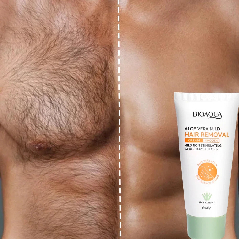 Painless Gentle Hair Removal Cream for Sensitive Skin