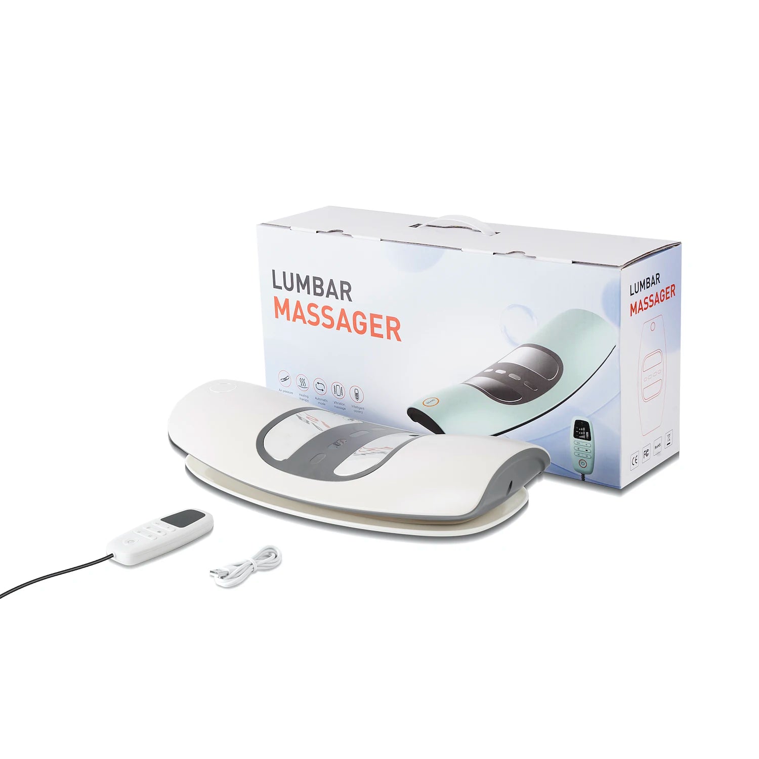4-in-1 Dynamic Lumbar Traction Device and Back Massager - 14