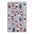 3D Christmas Cartoon Nail Art Sticker Decals