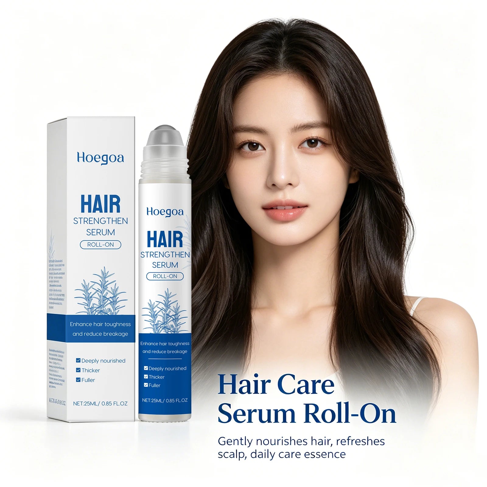 Rosemary Hair Growth Serum Roll-On for Scalp Stimulation - 1