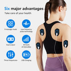 Portable Electric TENS & EMS Body Massage Therapy Device