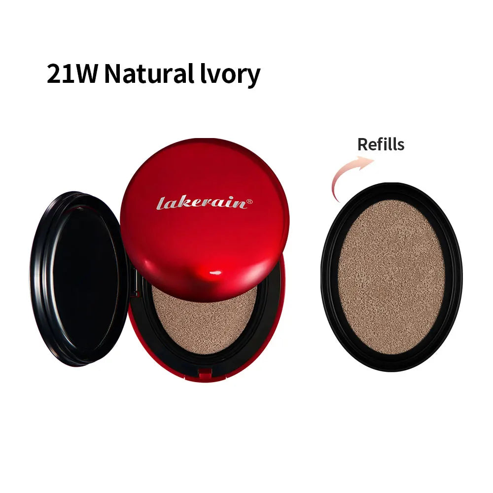 Waterproof Full Coverage Cushion Foundation with Sun Protection