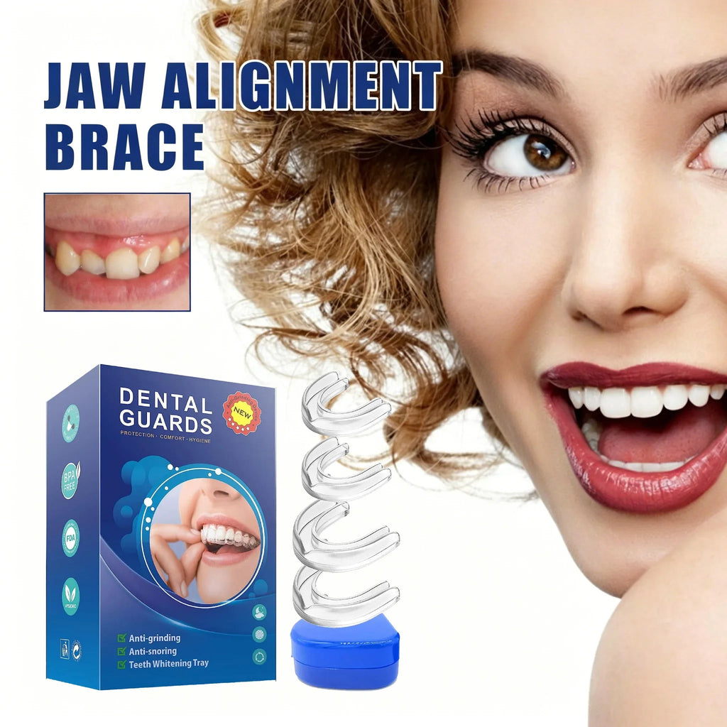 Adjustable Jaw Alignment and Teeth Straightening Orthodontic Brace
