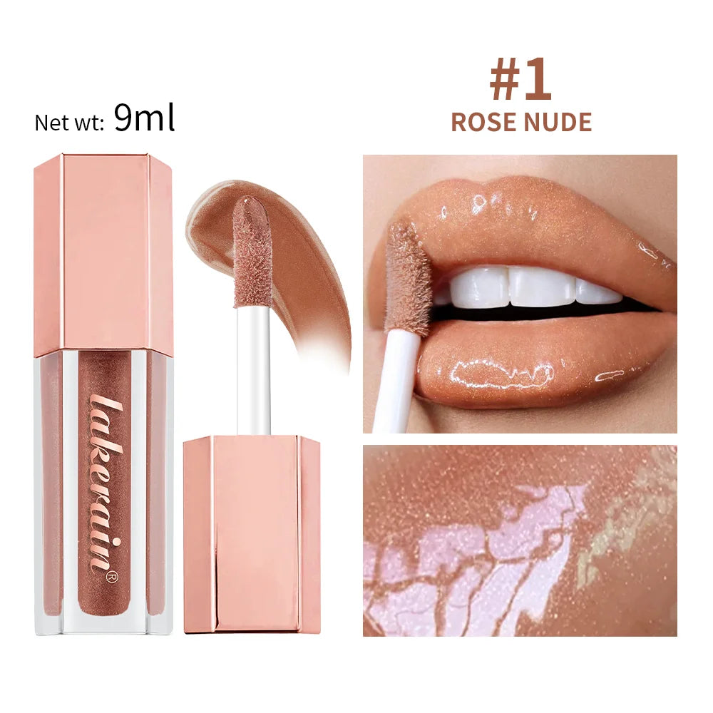 Moisturizing Shimmer Lip Gloss for Plump Hydrated Lips - 19