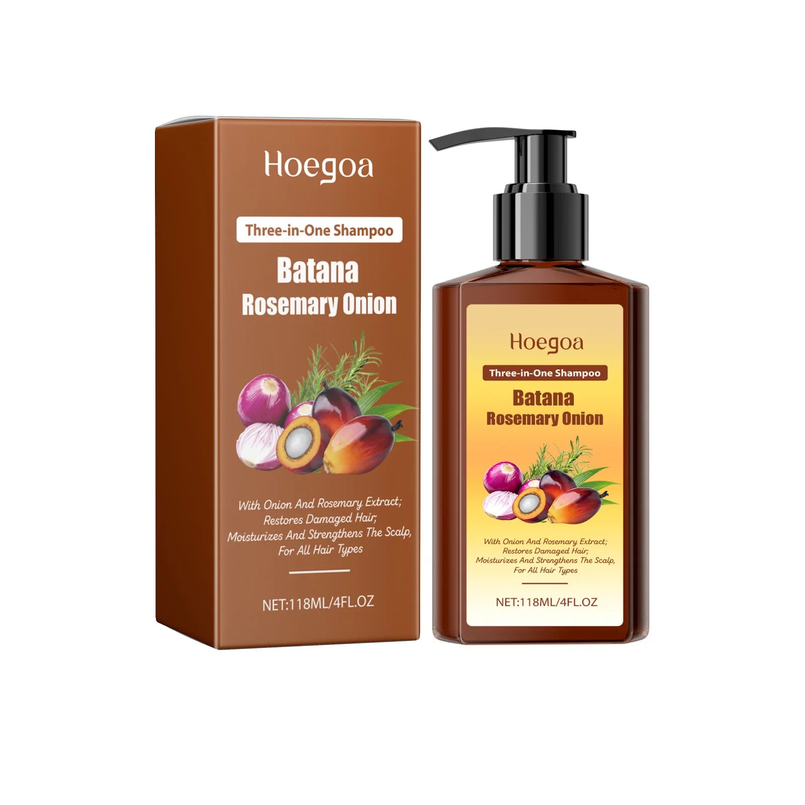 Strengthening Hair Growth Shampoo for Damaged and Frizzy Hair - 14