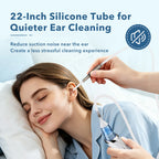 Electric 2-in-1 Baby Nasal Aspirator and Ear Wax Removal Kit