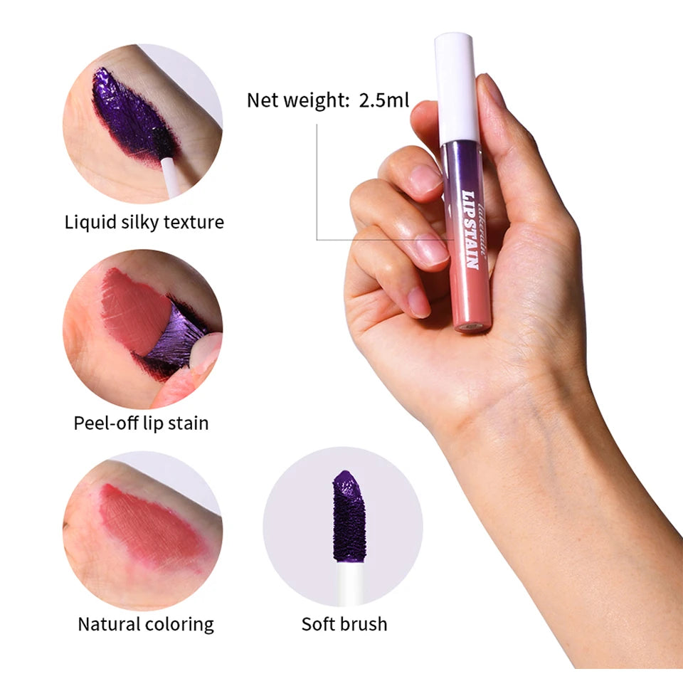 Waterproof Peel-Off Matte Lip Stain - 13