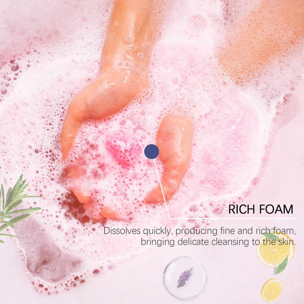 Aromatherapy Moisturizing Bath Bomb Set for Stress Relief
