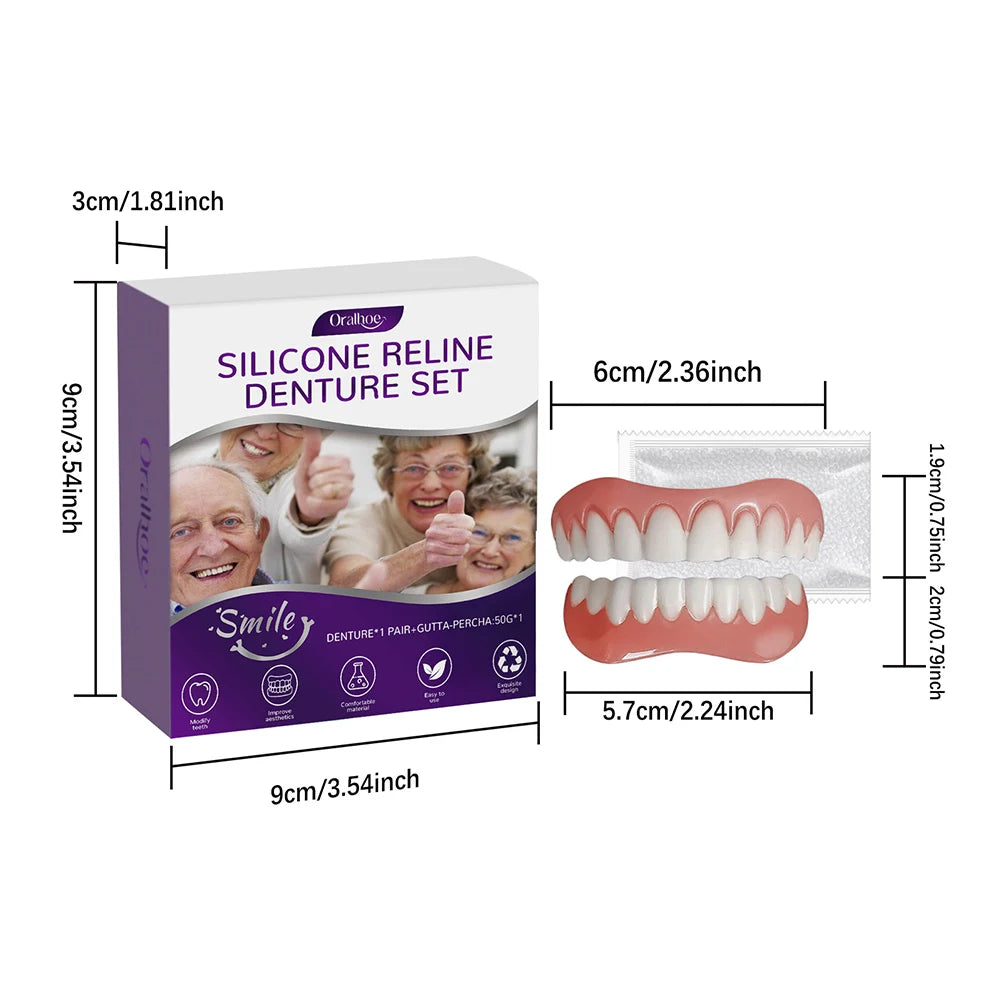 Professional Denture Reline and Comfort Fit Kit