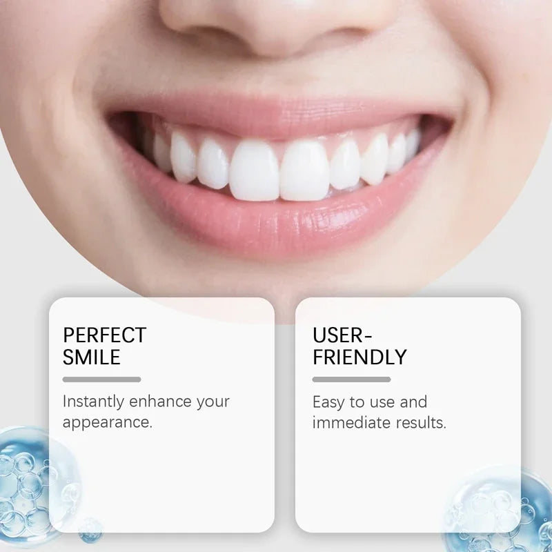 Temporary Cosmetic Denture Set for Instant Smile Restoration