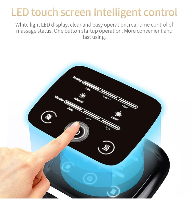 Portable 3-in-1 Cordless Knee Massage Device