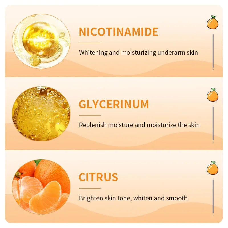 Vitamin C Brightening Cream for Dark Spots and Underarms