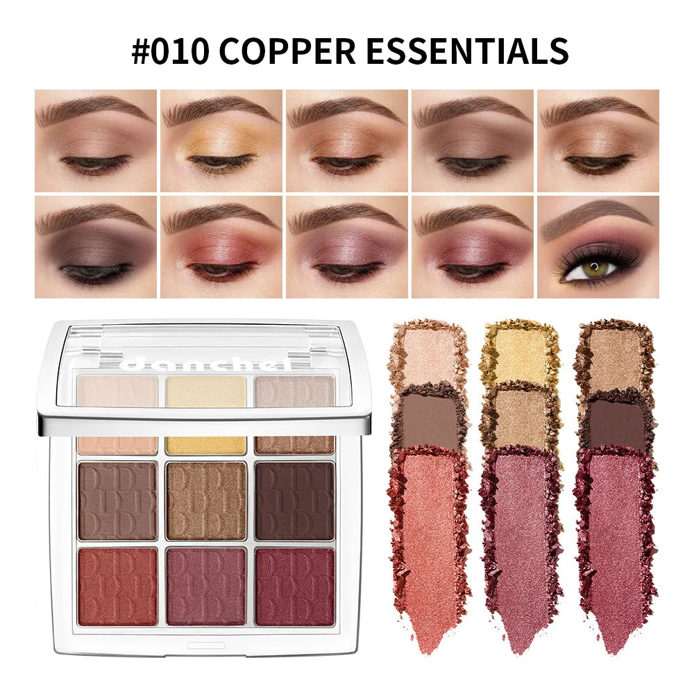 9-Shade Matte and Shimmer Eyeshadow Palette