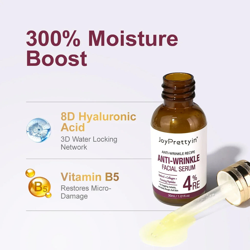 Anti-Wrinkle Retinol Facial Serum for Smooth & Firm Skin