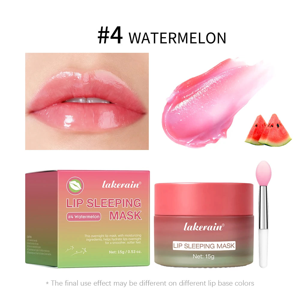 Dual-Color Hydrating Lip Sleeping Mask for Dry Lips