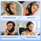 Hot and Cold Facial Compression Wrap for Chin and Face
