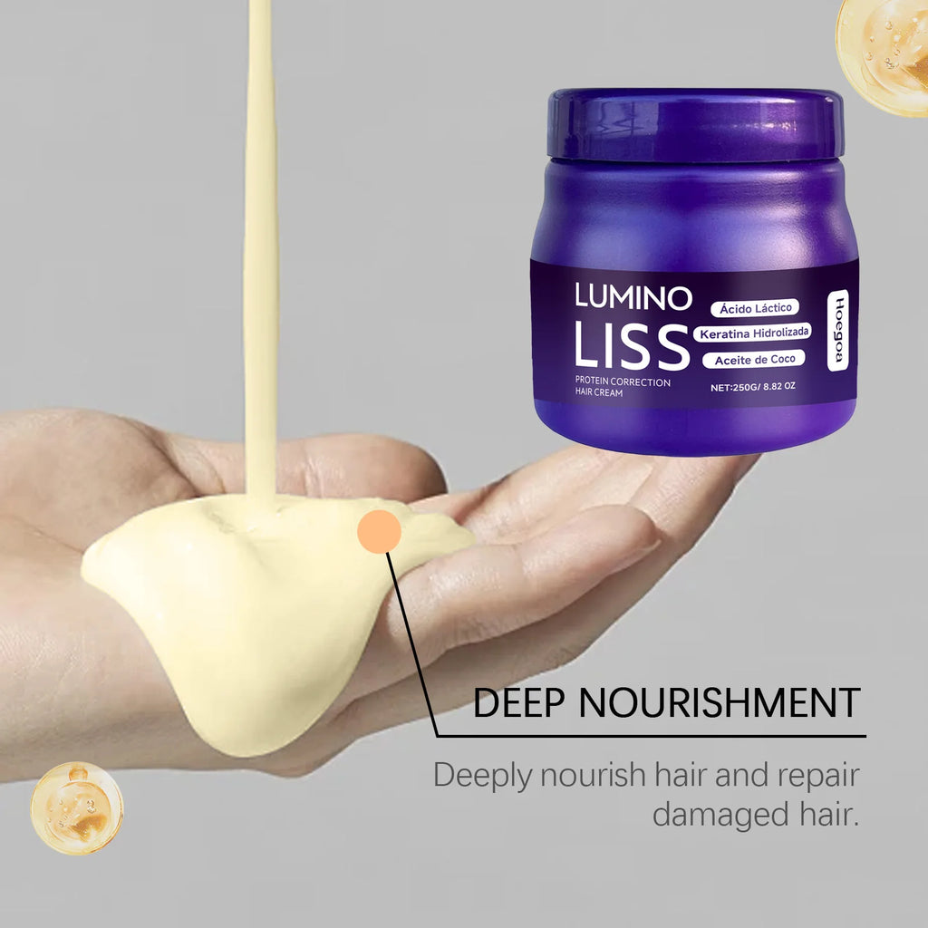 Protein Hair Straightening and Smoothing Repair Cream