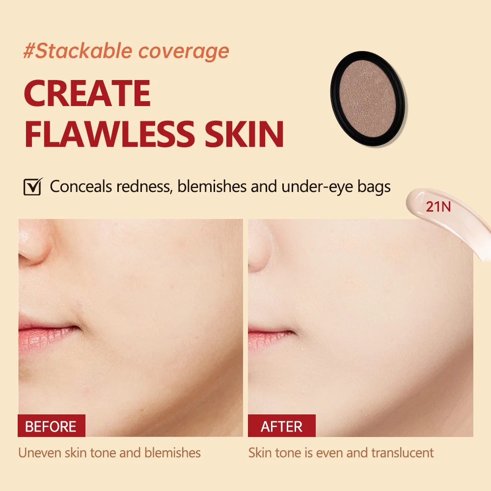 Waterproof Long-Lasting Cushion Foundation Refill