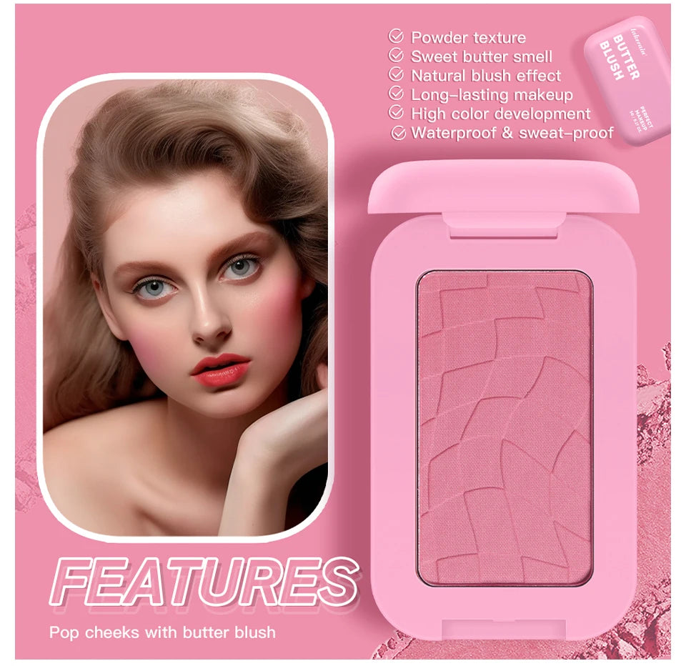 Long-Lasting Waterproof Matte Contouring Bronzer Powder - 20