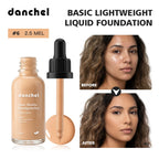 Matte Lightweight Liquid Foundation for Pore Minimizing & Oil Control
