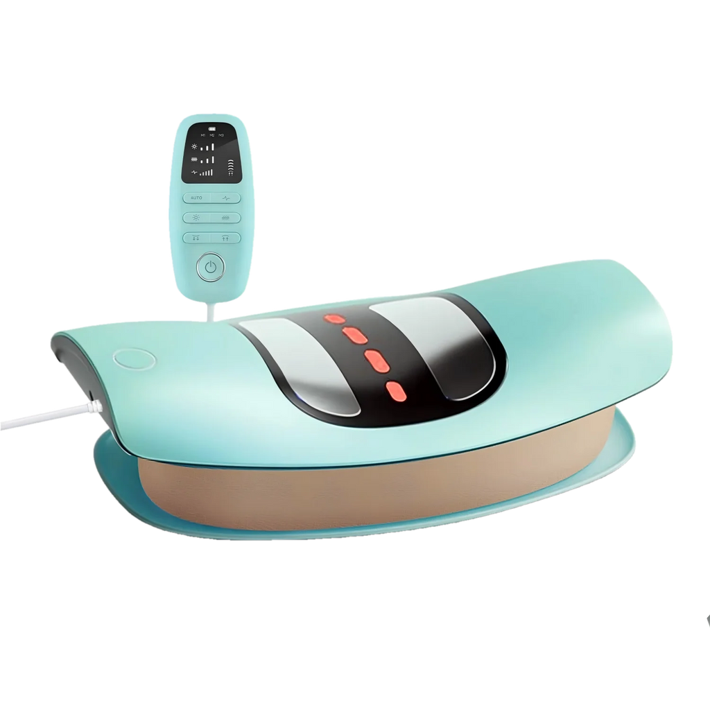 4-in-1 Dynamic Lumbar Traction Device and Back Massager