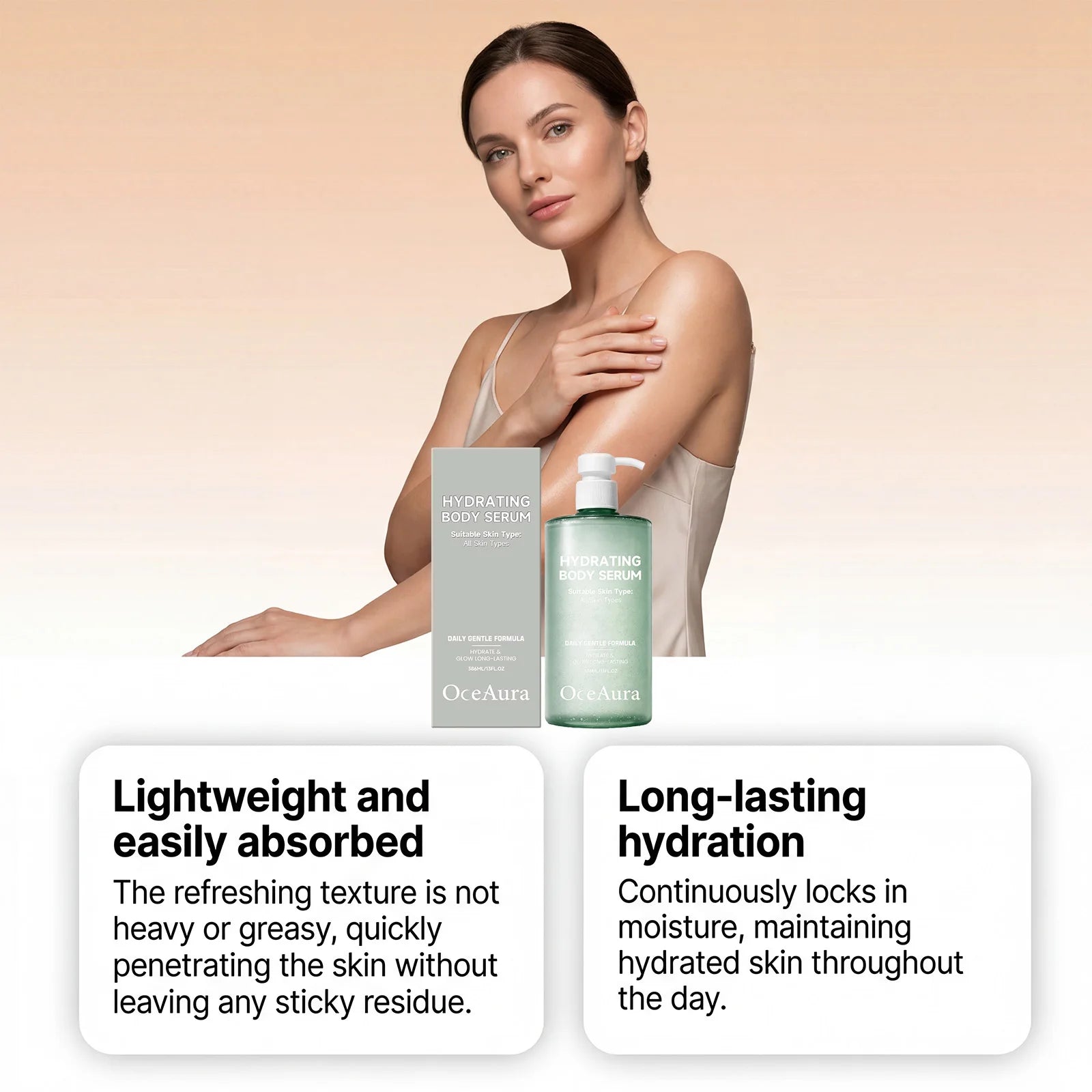 Hydrating Body Serum for Dry Skin and Smooth Complexion - 9