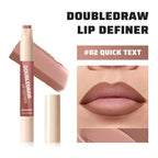 2-in-1 Dual Ended Lip Liner and Hydrating Matte Lipstick