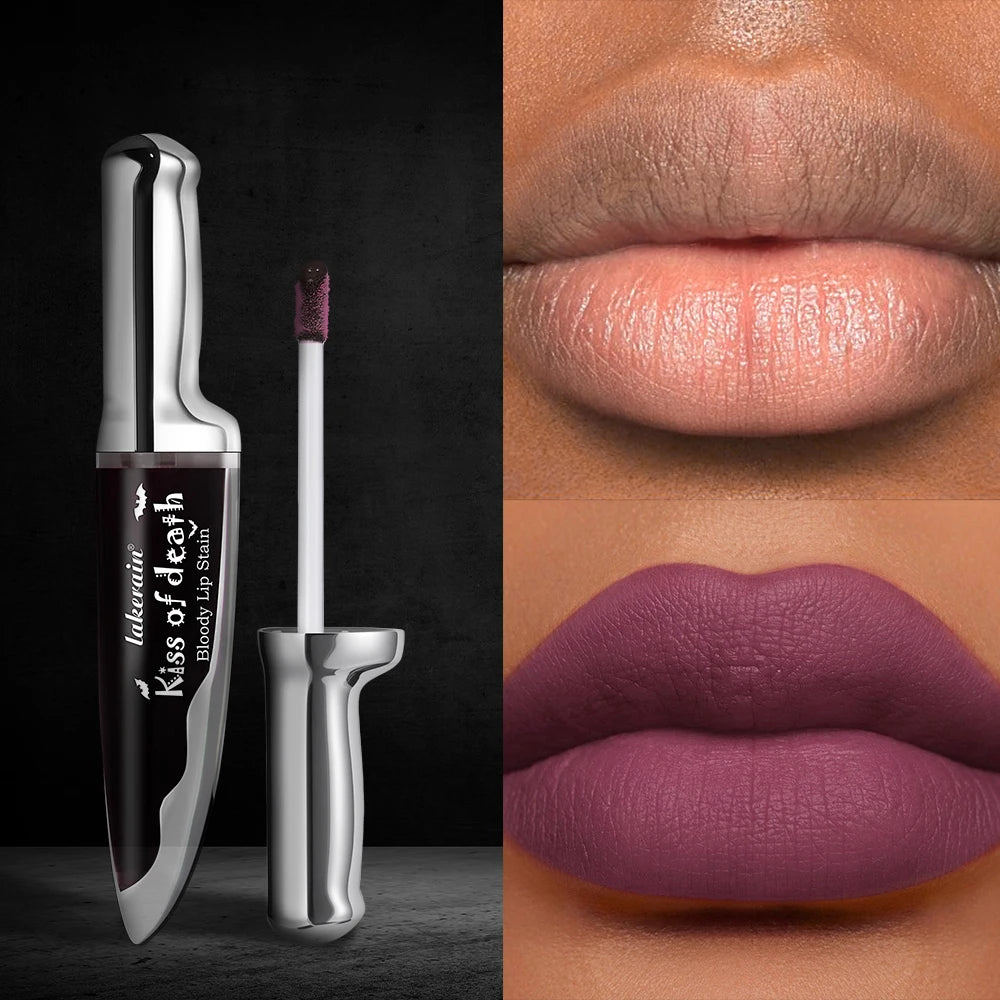Long-Lasting Bloody Lip Stain for Halloween and Gothic Makeup - 12