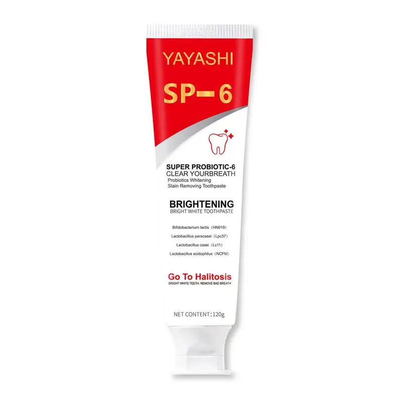 Probiotic Teeth Whitening Toothpaste for Stain Removal and Fresh Breath - 16