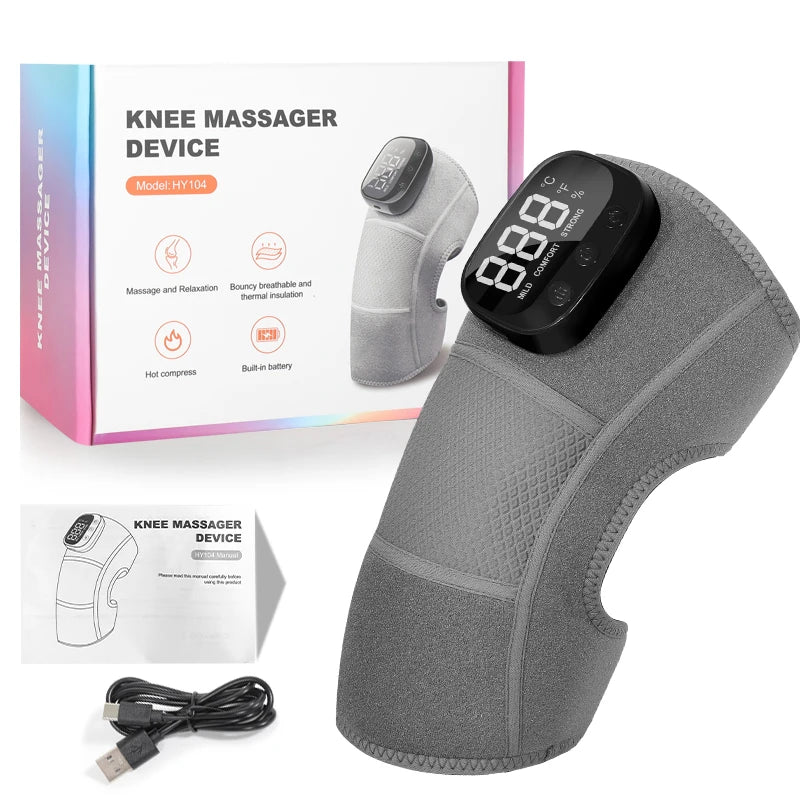 3-in-1 Cordless Vibration Knee and Joint Massager