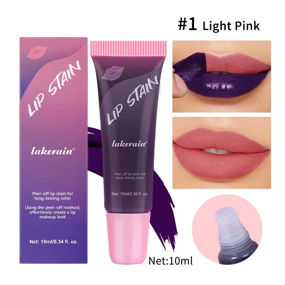 Waterproof Peel-Off Matte Lip Stain Tint