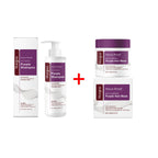 Purple Toning Hair Mask and Shampoo Set for Blonde Hair