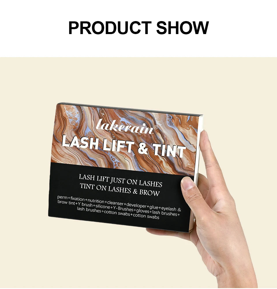 Professional Eyelash Lifting and Eyebrow Tinting Kit - 16