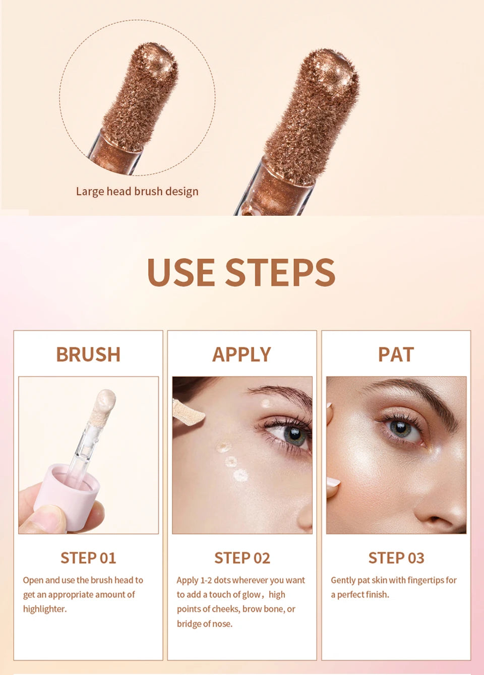 Liquid Illuminator Highlighter for Face and Body